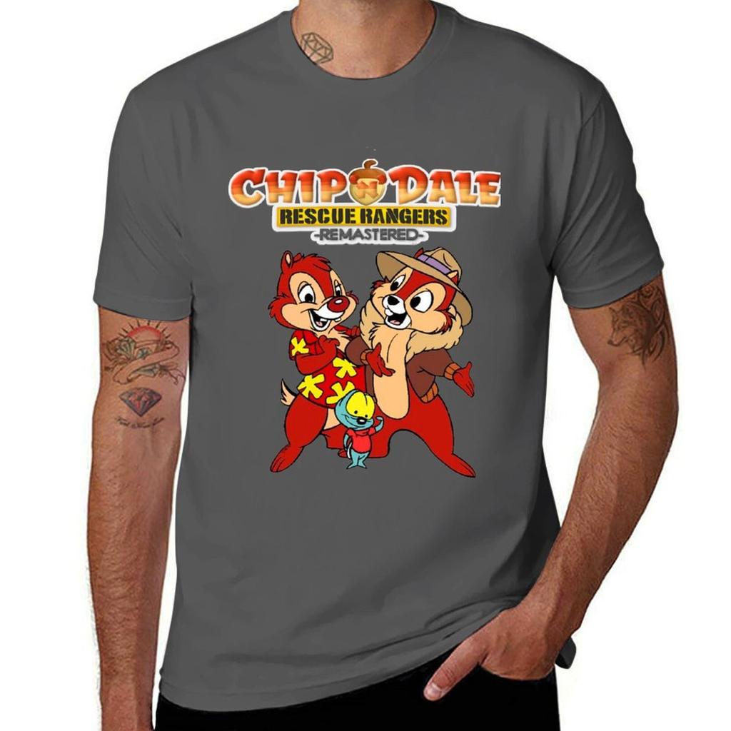 Chip N Dale Rescue Rangers Tshirt Quick Dry Light Sports Tshirt