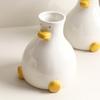 Cute Duck Vase Ceramic Hydroponic Vase Desktop Ornament Home Decor Garden Decoration