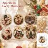 Christmas Acrylic Puzzle - Flat Window Hanging for Holiday Home Decor