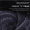 Korean Black Double-Sided Absorbent Car Wash Towel with Little Braids