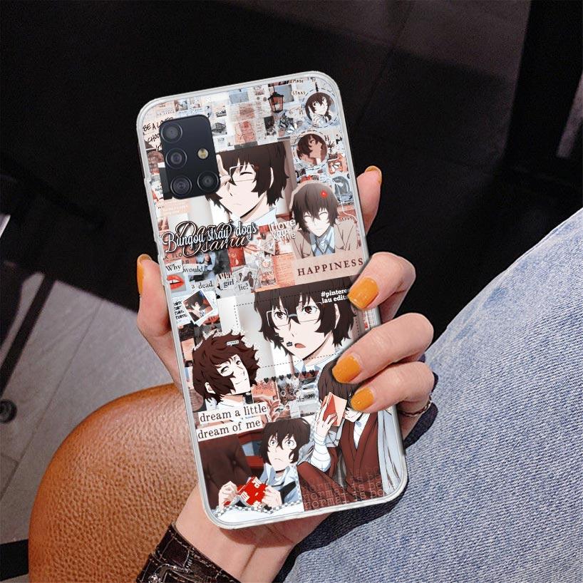 Bungo Stray Dogs Poster Anime Phone Case For Samsung Galaxy A52 A32 A22 A12 A51 A31 A50S A30S A20S A10S Note 20 Ultra 10 Plus S1