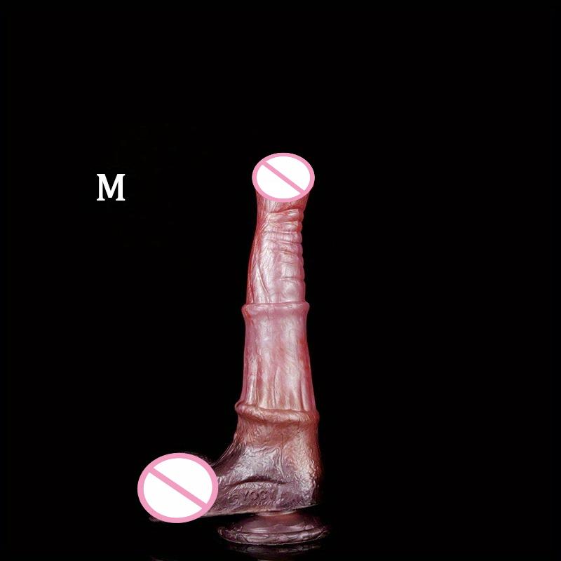 Realistic Horse Dildo Huge Long Dildo for Anal Stimulation G-Spot Penis Rooster with Sucker Sex Toys Anal Plug Adult Masturbator