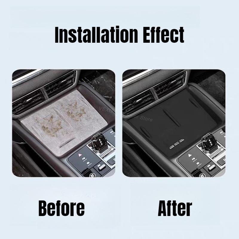 Anti-slip Wireless Charging Pad Silicone for BYD Sealion 07 EV 2024 2025 Center Console Protector Mat Car Interior Modification
