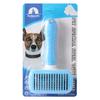 Hair Cleaning Brush Multifunctional Cats Massage Brush with Release Button Cat Shedding Comb Stainless Steel Needle Pet Supplies