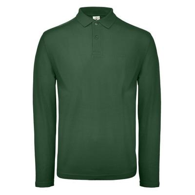 B&C ID.001 Mens Long Sleeve Polo Shirt