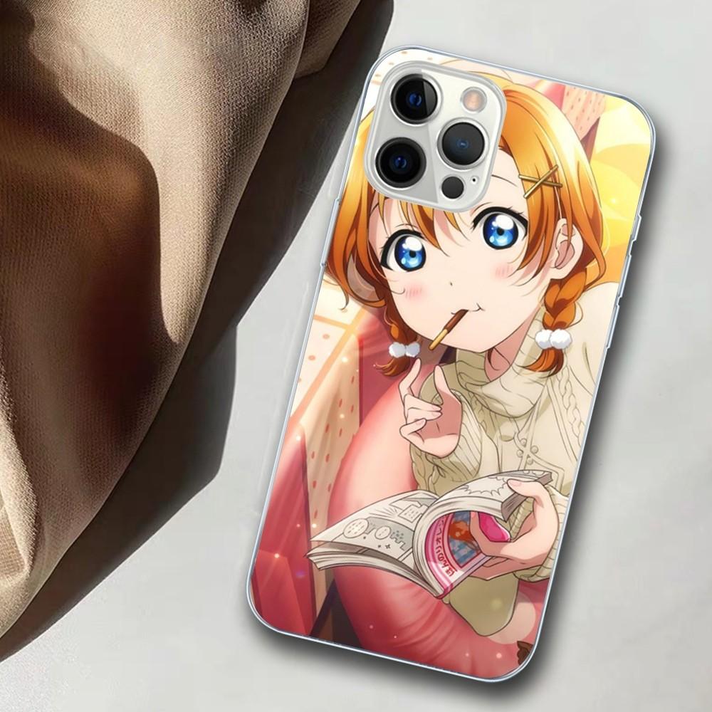 Love Live Anime Phone Case For IPhone 15 14 11 12 13 Mini Pro XS Max Cover 6 7 8 Plus X XR SE 2020 Funda Shell