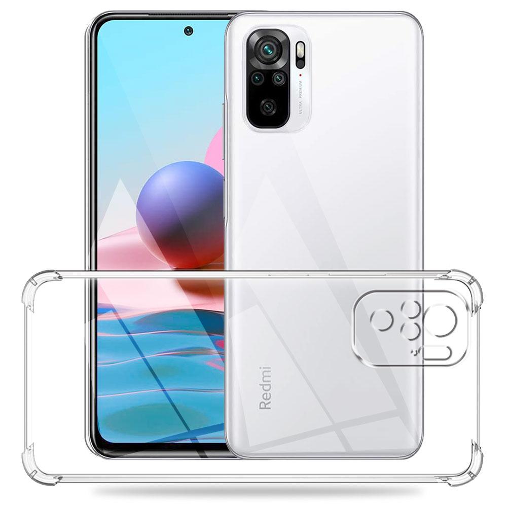 For Xiaomi Redmi Note 10 Case Silicone Soft Shockproof Cover For Redmi Note 10S Clear Case For Redmi Note 10 Pro Max Funda Coque