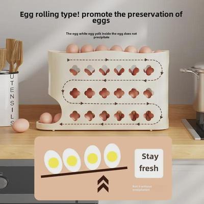 Portauova automatico multistrato per porta del frigorifero