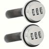 1pc Zinc Alloy 3-digit Combination Lock- Mechanical Lock, Suitable for Cabinets, File Drawers, Storage Boxes, Mailboxes
