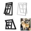Plastic Pet Screen Door Lockable Sliding Door Screen Pet Tunnel Cat Screen Window  Balcony