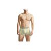 4D Support Series Waist Letter Print Seamless Lift Anti-Chafing Boxer Shorts Men Underwear Light-Yellow NB3031-5G3