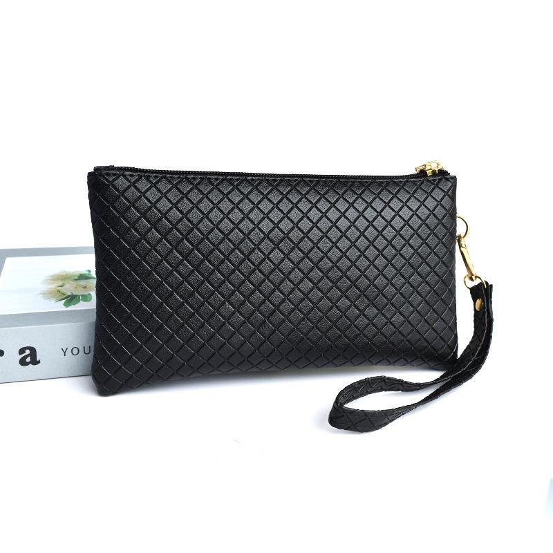 Elegante Dames Handtas met Diamantreliëf - Compacte, Alles-passende Mobiele Telefoontas voor Moeders van Middelbare en Oudere Leeftijd.