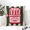 Ocean-Style Canned Sardines Pillow Case Linen Pillow Case Sofa Home Decor Cushion Cover Cushion Cove