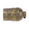 E26 / E27 Socket Vintage Retro Lamp Holder Aluminum Bulb Light Screw Sockets 4 Colors with Switch 110V/220V