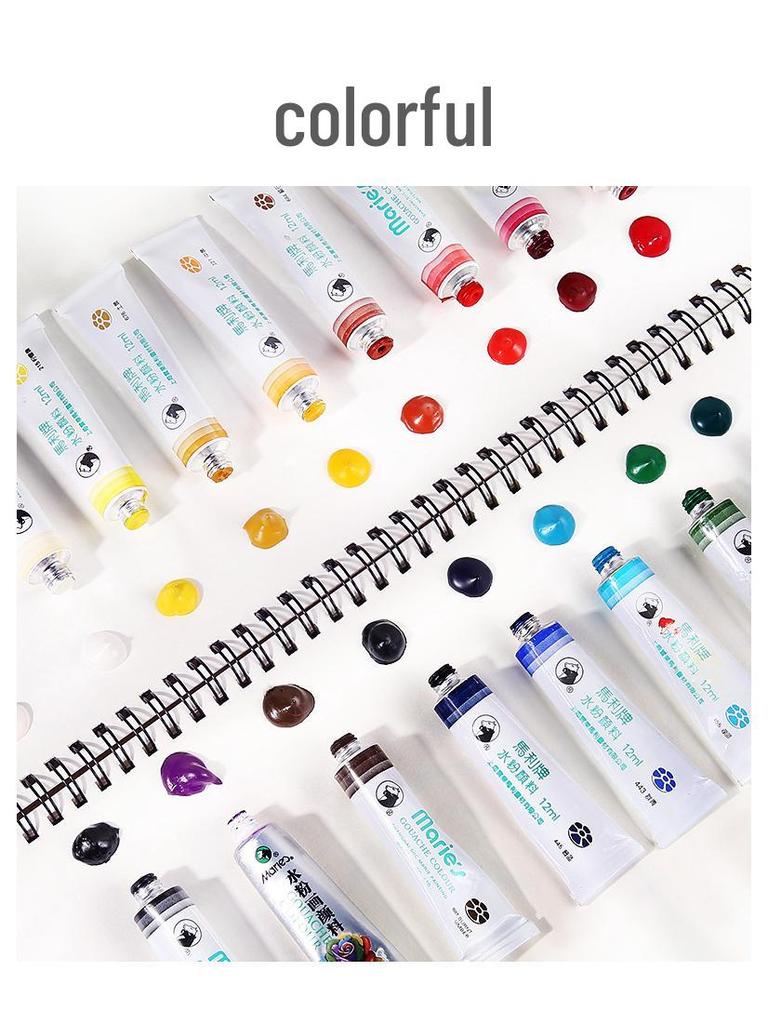 Mali Gouache Watercolor Set for Kids and Students