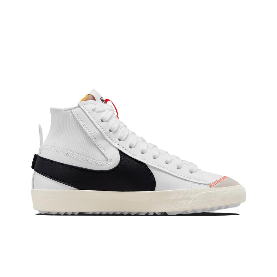 Nike Sneakers da donna Blazer Mid 77 Jumbo Bianco Nero Vela DQ1471-100