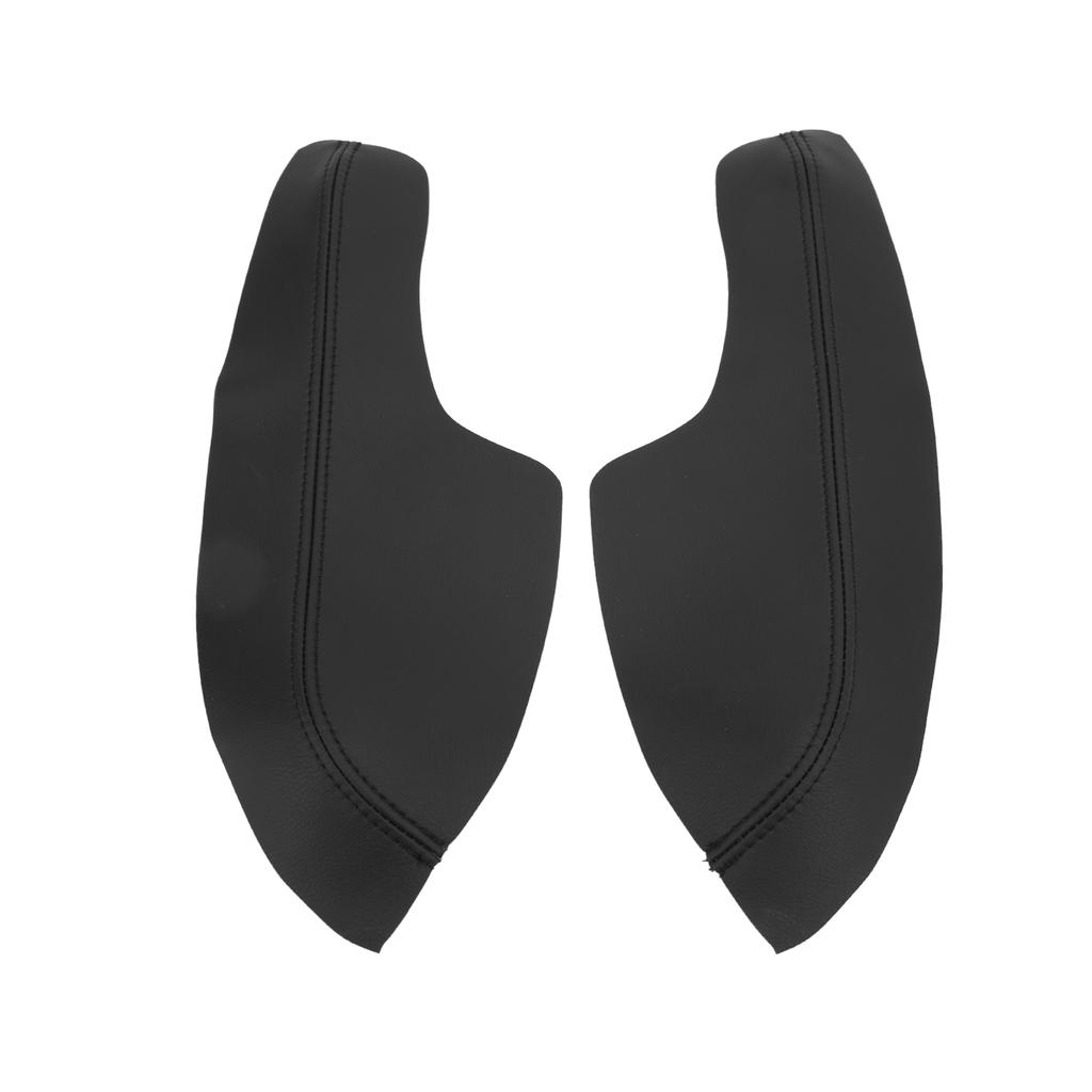 1 Par Svart Främre Dörrpanel Armstödsskydd Bil Interiörtillbehör Ersättning för Civic 2016?2021