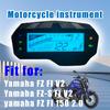 Upgraded LCD Motorcycle Accessories Speedometer Moto Digital Display Tachometer Dashboard With Gear for Yamaha Fz Fi V2 150