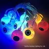 Halloween LED String Lights - Pumpkin, Spider, Ghost, Horror Decor, Marigold Colored Small Lights