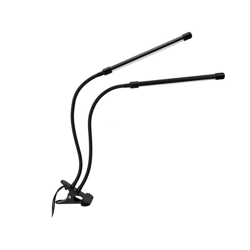 Dimmable Full Spectrum LED Grow Light with Timer and Clip for Succulents and Sunlight Imitation