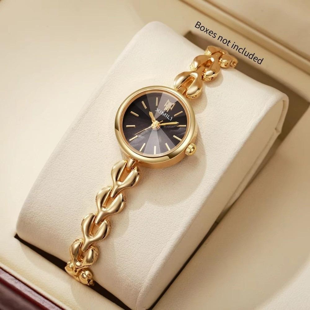 Chain Bracelet Ladies Wristwatch Small Dial Women Wristwatch Fashion Quartz Watch  Gift
