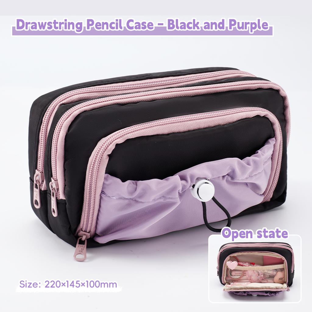 Kawaii Pencil Case Large Capacity Student Multifunci Cute Pencil Bag Ins Style Storage Bag Back To School Korean Stationery