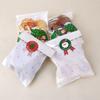 80pcs/Set Christmas Label Paper Sticker Package Sealing Stickers for Cookie Candy Nuts Package Xmas Tree Snowman Gift