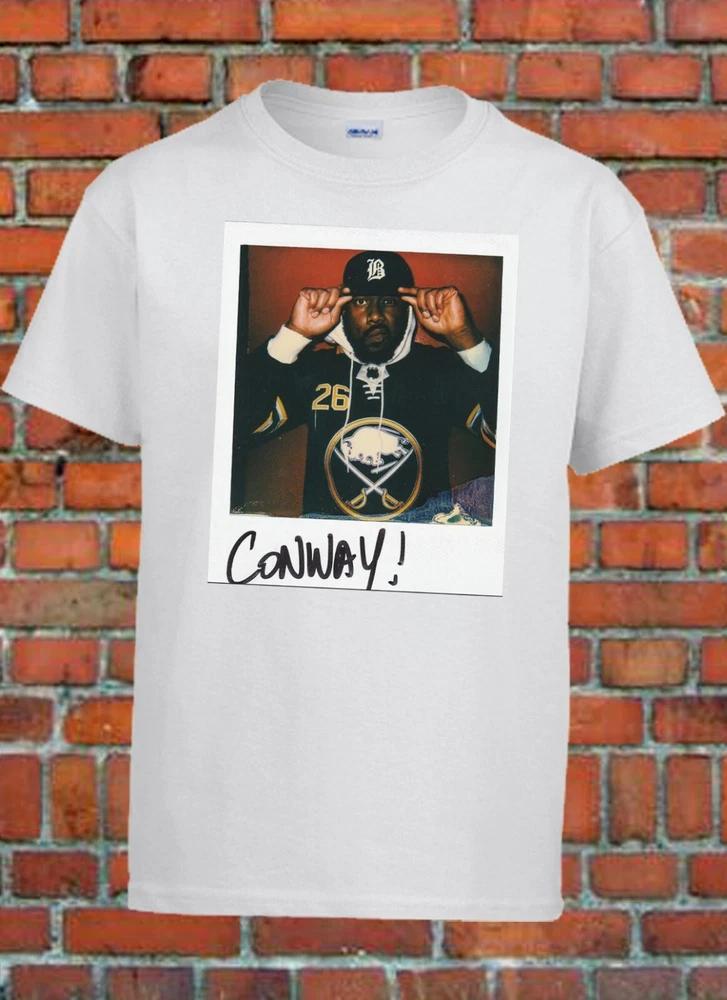 Conway The Machine Griselda Records Polaroid Photo Graphic Tee Drum Work M