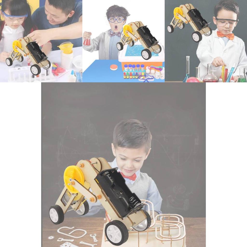 Educational Diy Wooden Worm Robot Kit For Elementary School Students
