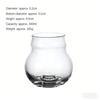 Creative Bulb Shape Glass Cup High Appearance Level Atmosphere Cocktail Coffee Sparkling Water Cup