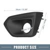ABSOPRO Front Left Fog Lamp Grille Cover Part Numbers Compatible with Suzuki 2014 Trim, 57731FG210/57731FJ010, Suzuki, Preza, 2012, 2013,