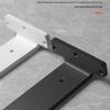 1 Set Metal Wall Shelf Support Wall Mount Cast Iron Shelves Brackets 3Mm Heavy Duty Floating Shelf Brackets Accessories