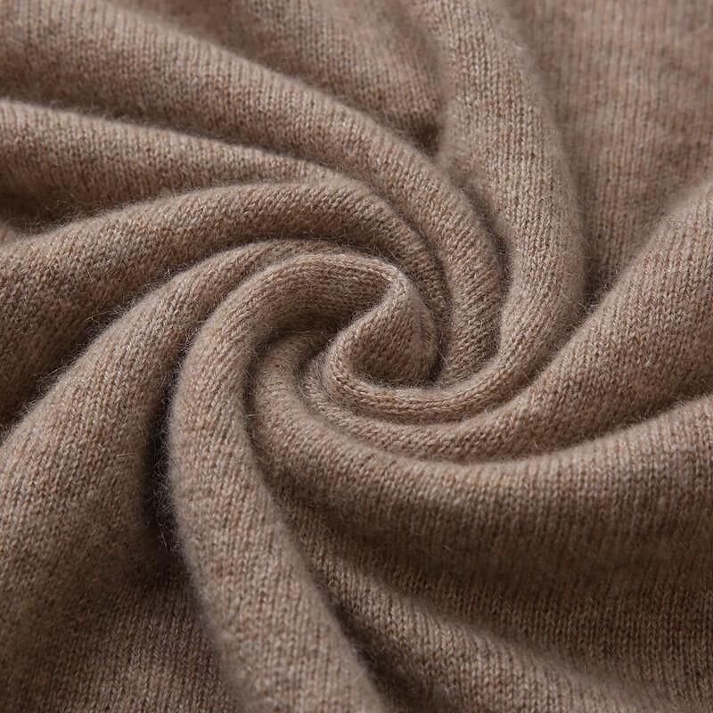 Zhaojun Women's Mock Neck Color-block Stripe Cashmere Pullover