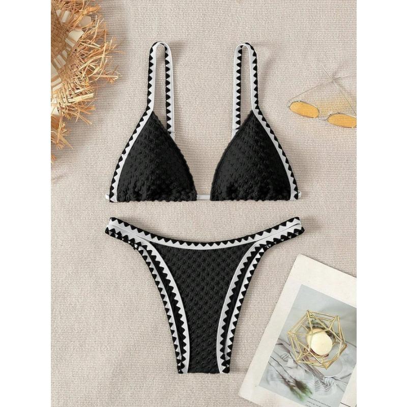 

Купальники Белый 2-х частей купальник без бретелек для женщин сексуальный бандо спинки бикини комплект шнуровка пэчворк купальный костюм 2025 Новый XL