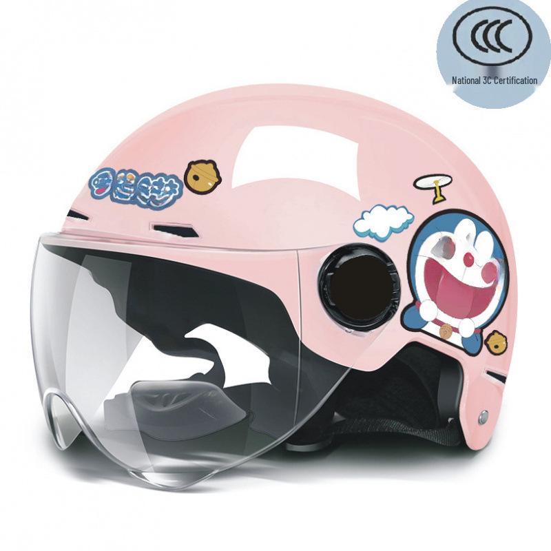 Certified Electric Vehicle Half Helmet for Men & Women, Sun Protection, Breathable, All-Season Universal