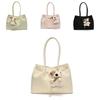 Minimalist Pu Shoulder Bag With Inner Zip Pocket For Work And Casual Outings