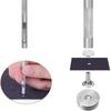 Metal Double Cap Rivets Stud Round Spike Nail With Tool Kits For Shoes Bag Belt Leathercraft Repair Clothing Garment Accessories