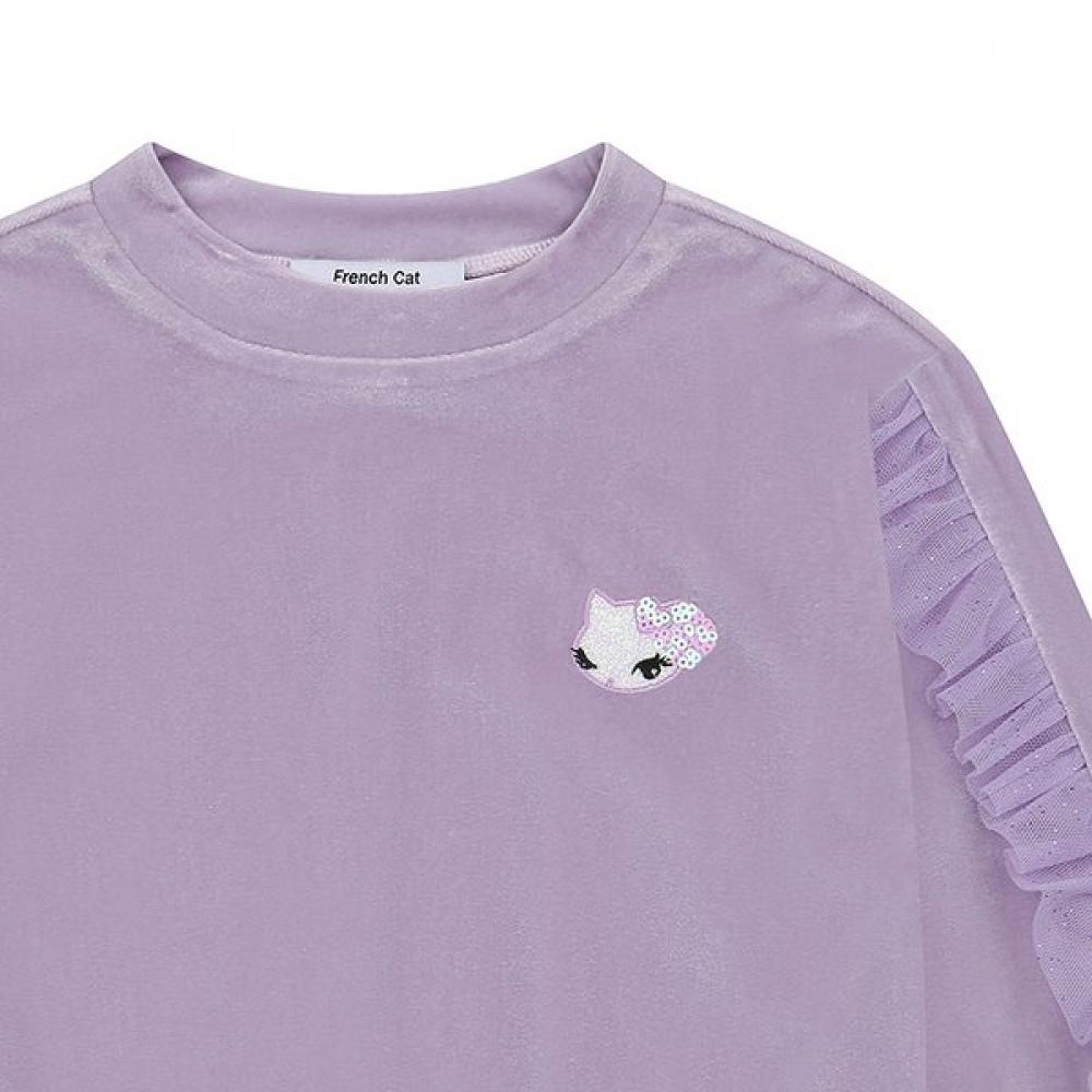 French Cat Velvet Sweatshirt 2 Types One Choice Q64ddt252