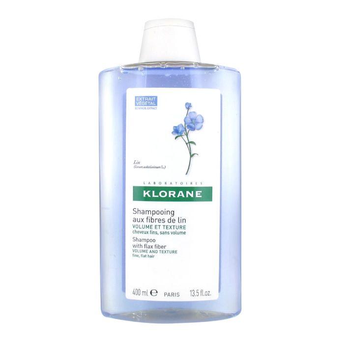 Klorane Volume and Texture Shampoo With Flax Fiber 400ml