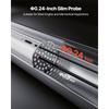 VEVOR Articulating Borescope Camera with Light, Two-Way Articulated Endoscope, 6.2mm Slim Lens, 4.3" IPS Screen, 8X Zoom