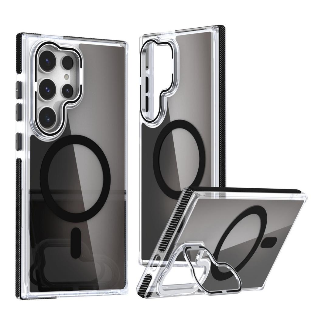Suitable for Samsung S25 ULTRA Dual Color Xuncai Mobile Phone Case Lens Bracket Protection Case