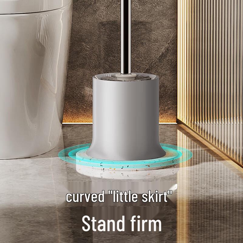 Meiliya Durable Extended Handle Toilet Brush Set