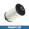A ABSOPRO Filter No.LR011279 O-Ring Filter Fits Land R Over Defender 110 2022 2023 Plastic Paper Black