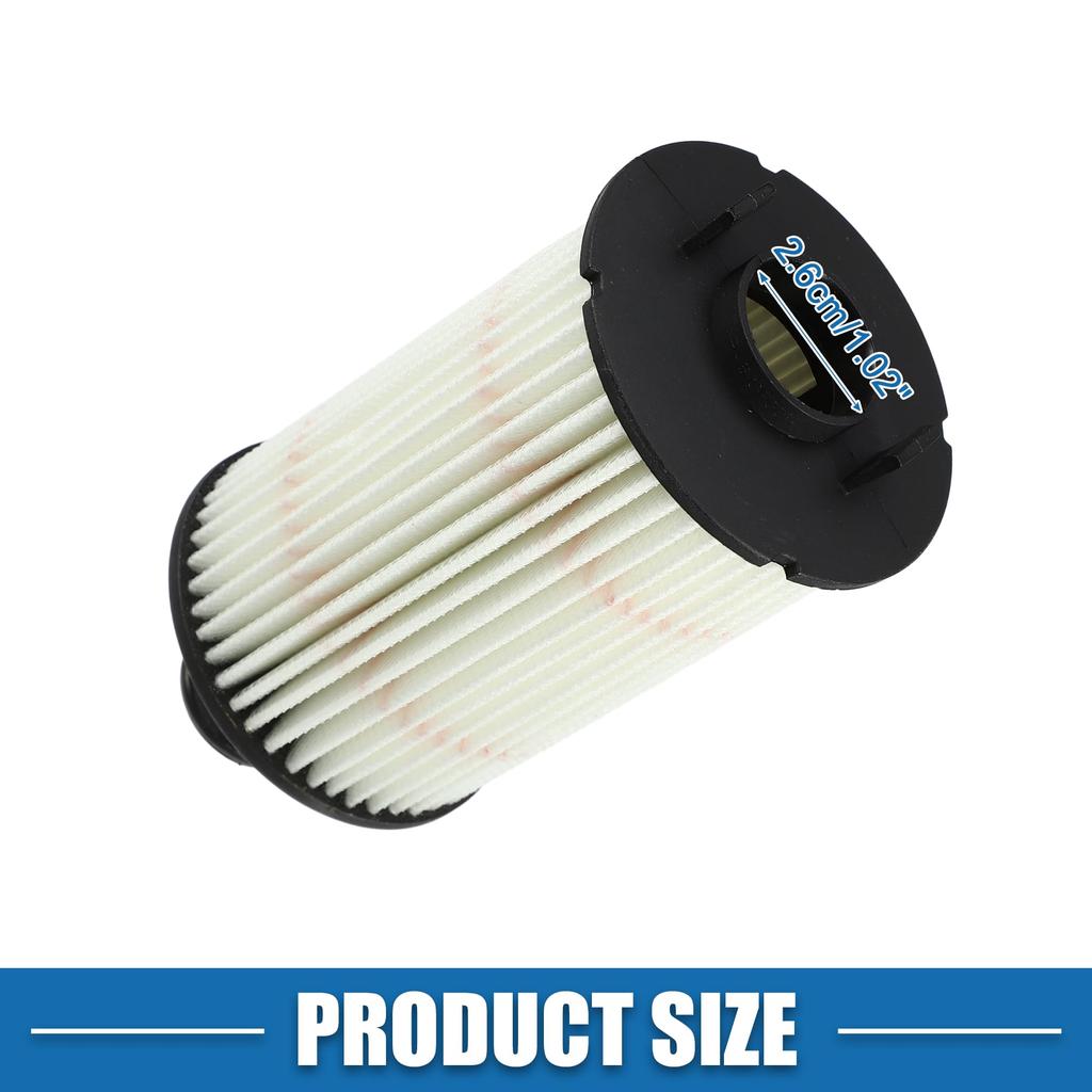 A ABSOPRO Filter No.LR011279 O-Ring Filter Fits Land R Over Defender 110 2022 2023 Plastic Paper Black