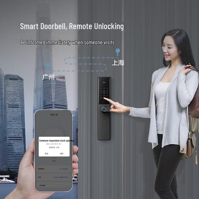 TCL Smart Door Lock with Visual Intercom