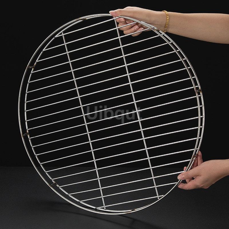 Extra Thick Meat Press Floating Meat Dedicated Rack Smoked Meat Rack Round Stainless Steel Steaming Rack Anti Burn Steamer Liner