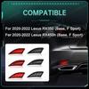 For Lexus RX350 RX450h Base F Sport 2020 2021 2022 Rear Bumper Reflector Lights Auto Driving Dynamic Turn Signal Brake Lamps 12V