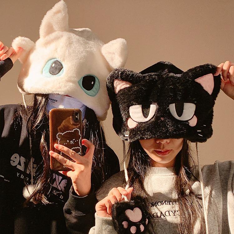 Toothless Cosplay Dragon Hat Night Fury Cotton How To Train Your Dragon Earflap Cap Adult Headgear Accessories Doll Gift