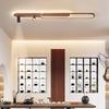 Minimalist Chinese Style Wood Grain Ceiling Spotlight for Hallway, Living Room, Entrance, or Cloakroom