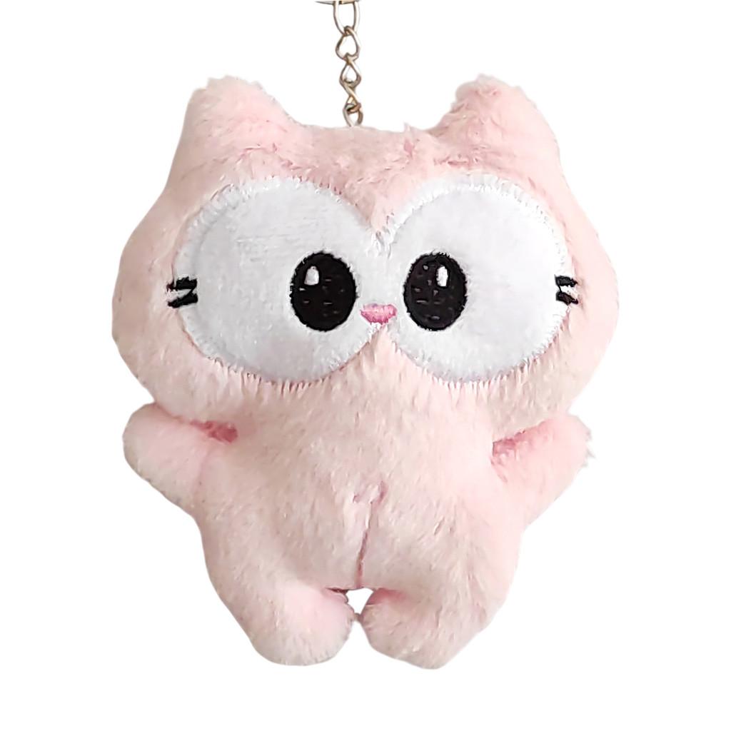 Garfield Plush Pink Keychain Stuffed Animal Doll Pendant For Kids Decoration